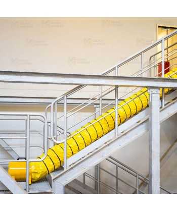 Conducto helicoidal de 7,6 m y Ø41 para ventilador BL-8800