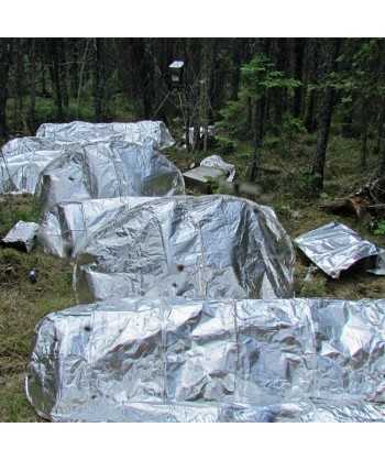 Refugio térmico para emergencias