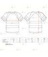 Camiseta técnica bicolor naranja flúor para Protección Civil