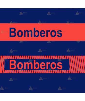 Camiseta de manga corta de algodón orgánico para bomberos