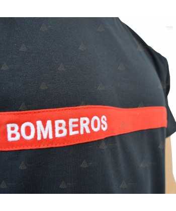Camiseta de manga corta de algodón para parque de bomberos