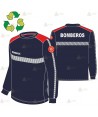 Camiseta de manga larga de Poliéster Silver Fresh reciclado para bomberos