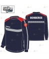 Camiseta técnica de manga larga transpirable para bomberos