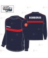 Camiseta técnica de manga larga transpirable para bomberos