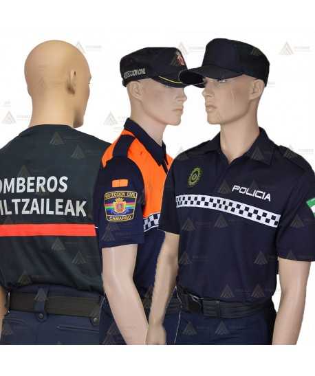 Cintas reflectantes en pecho y espalda estándar y personalizadas
