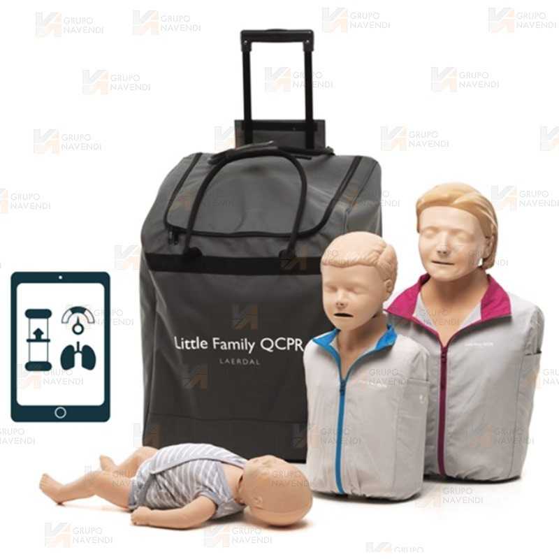 Maniquíes QCPR de Laerdal Little Family