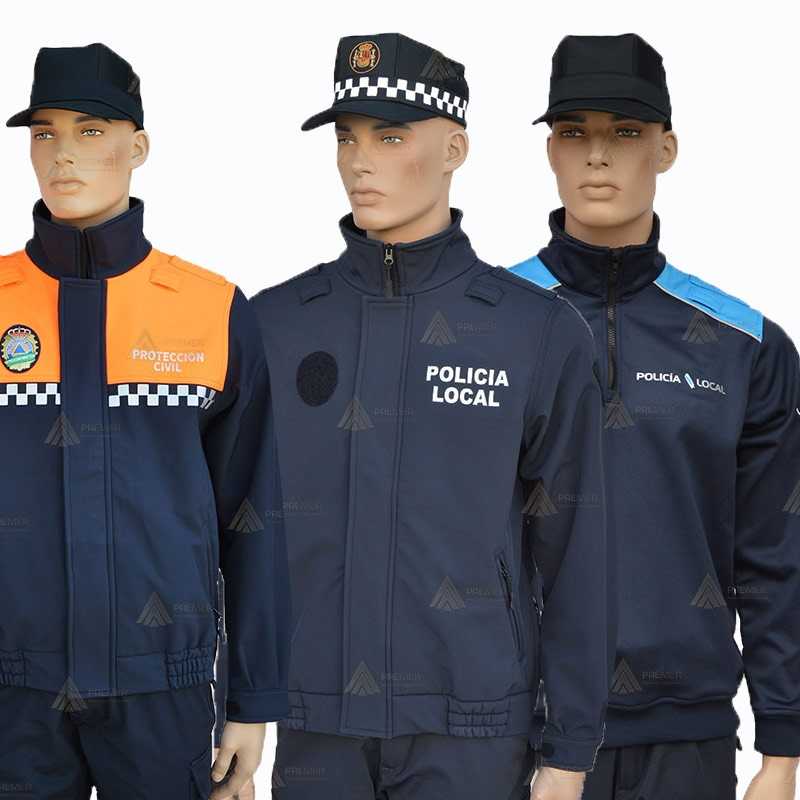 Textos estándar y personalizados pequeños para pecho para Cuerpos de seguridad y Protección Civil