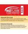 Buzo ignífugo e impermeable de alta visibilidad acolchado para Protección Civil