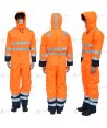 Buzo ignífugo e impermeable de alta visibilidad acolchado para Protección Civil