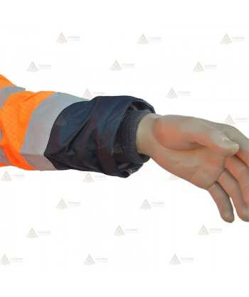 Buzo ignífugo e impermeable de alta visibilidad acolchado para Protección Civil