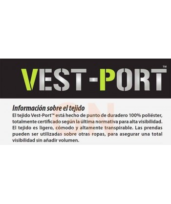Chaleco bicolor de alta visibilidad color amarillo flúor/naranja flúor, multibolsillos para Protección Civil