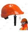 Casco de seguridad ventilado con gafas integradas