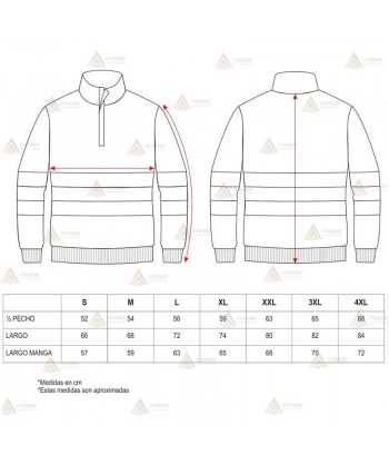 Sudadera alta visibilidad bicolor para Protección Civil