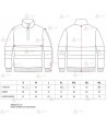 Sudadera alta visibilidad bicolor para Protección Civil