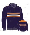 Jersey polar bicolor con media cremallera para Protección Civil tipo Castilla la Mancha