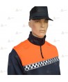 Jersey softshell con cinta damero reflectante y membrana PU para Protección Civil