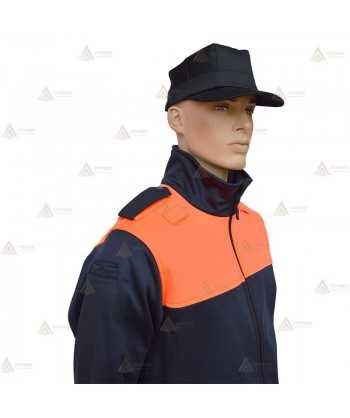Chaqueta softshell bicolor con membrana PU para Protección Civil