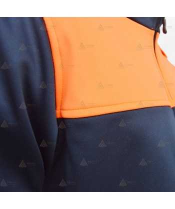 Chaqueta softshell bicolor con membrana PU para Protección Civil