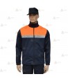 Chaqueta softshell bicolor con cinta segmentada para Protección Civil
