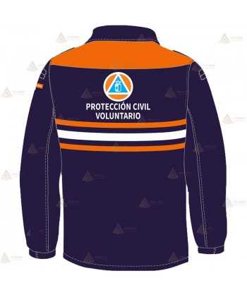 Chaqueta softshell para Protección Civil de castilla la Mancha