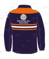 Chaqueta softshell para Protección Civil de castilla la Mancha