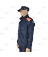 Chaqueta softshell bicolor con membrana PU para Protección Civil