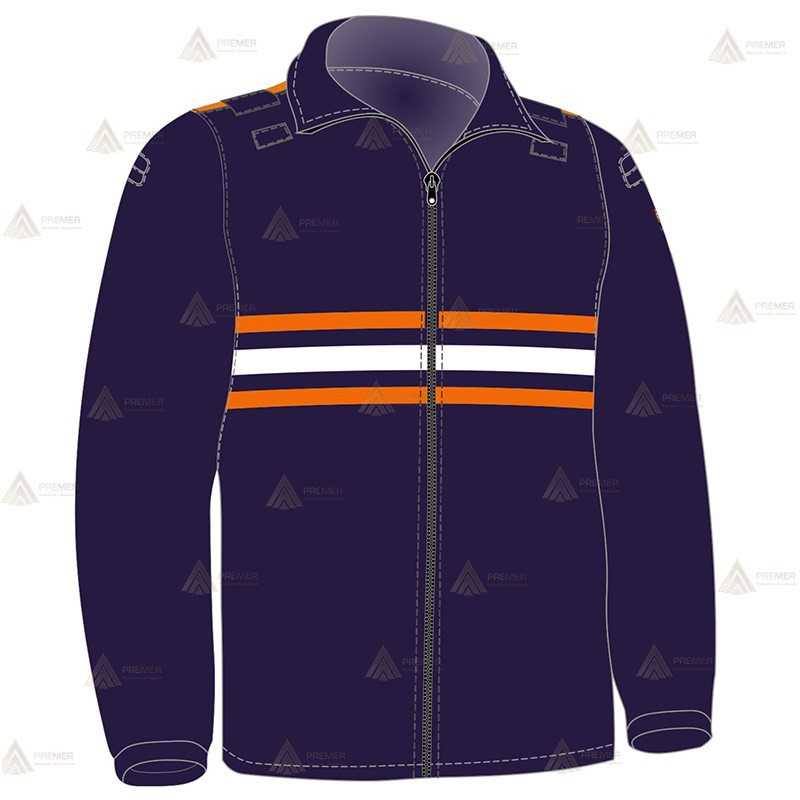Chaqueta softshell bicolor con membrana PU para Protección Civil