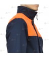 Cazadora softshell bicolor con membrana PU para Protección Civil