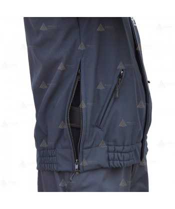 Cazadora softshell PTFE con damero reflectante para Protección Civil