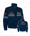 Cazadora softshell PTFE con damero reflectante para Protección Civil
