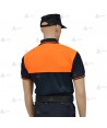 Polo bicapa bicolor para Protección Civil