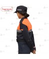 Polo térmico de manga larga con damero reflectante para Protección Civil