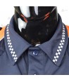Polo bicolor de manga larga para Protección Civil