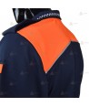 Polo bicolor de manga larga para Protección Civil