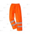 Pantalón impermeable monocolor alta visibilidad para Protección Civil