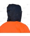 Parka bicolor e impermeable con cinta reflectante para Protección Civil