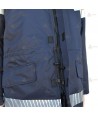 Parka bicolor e impermeable con cinta segmentada para Protección Civil