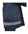 Parka acolchada bicolor con damero para Protección Civil