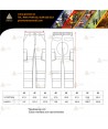Pantalón bicolor con refuerzos para Protección Civil