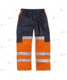 Pantalón bicolor con refuerzos para Protección Civil