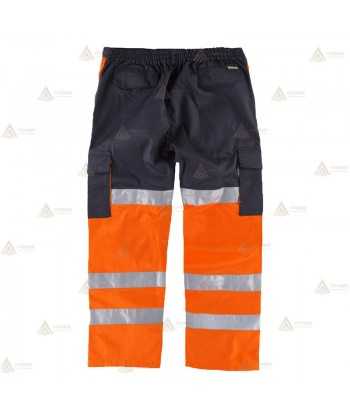 Pantalón bicolor con refuerzos para Protección Civil