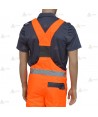 Peto bicolor impermeable para Protección Civil