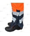 Peto bicolor impermeable para Protección Civil