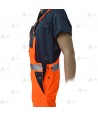 Peto bicolor impermeable para Protección Civil