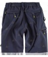 Pantalón bicolor softshell con cintas reflectantes para Protección Civil