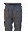 Pantalones con refuerzos y dos cintas reflectantes bicolor en bajos para Protección Civil