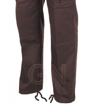 Pantalones con refuerzos y cintas monocolor en bajos y tapetas para Protección Civil