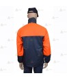 Chaqueta impermeable y transpirable con membrana PTFE para Protección Civil