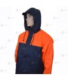 Chaqueta impermeable y transpirable con membrana PTFE para Protección Civil
