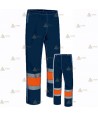 Pantalón impermeable con membrana PTFE y cintas reflectantes segmentadas para Protección Civil
